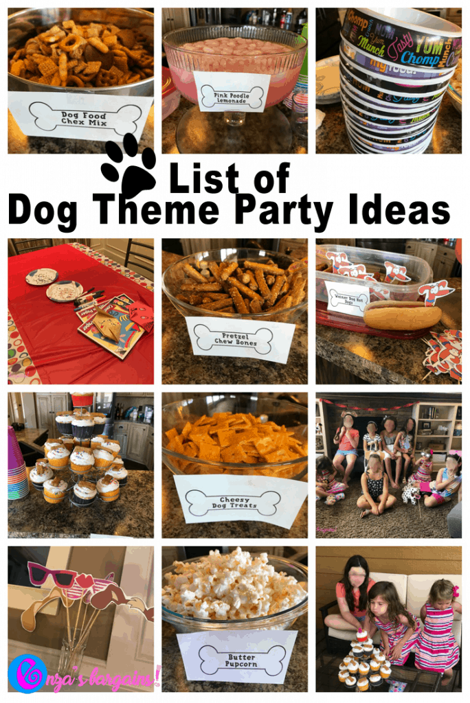 Dog Themed Party Food and Party Ideas