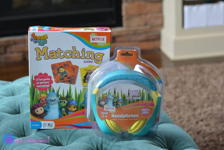 Beat Bugs Headphones and Matching Game – So Much Merchandise!
