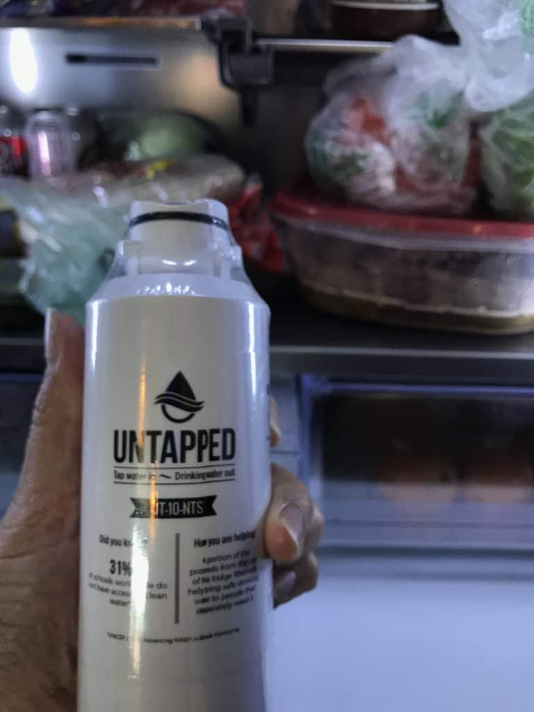 change your refrigerator water filter