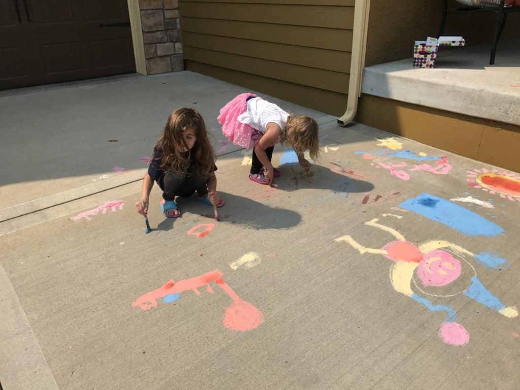 DIY Chalk Paint for Kids!