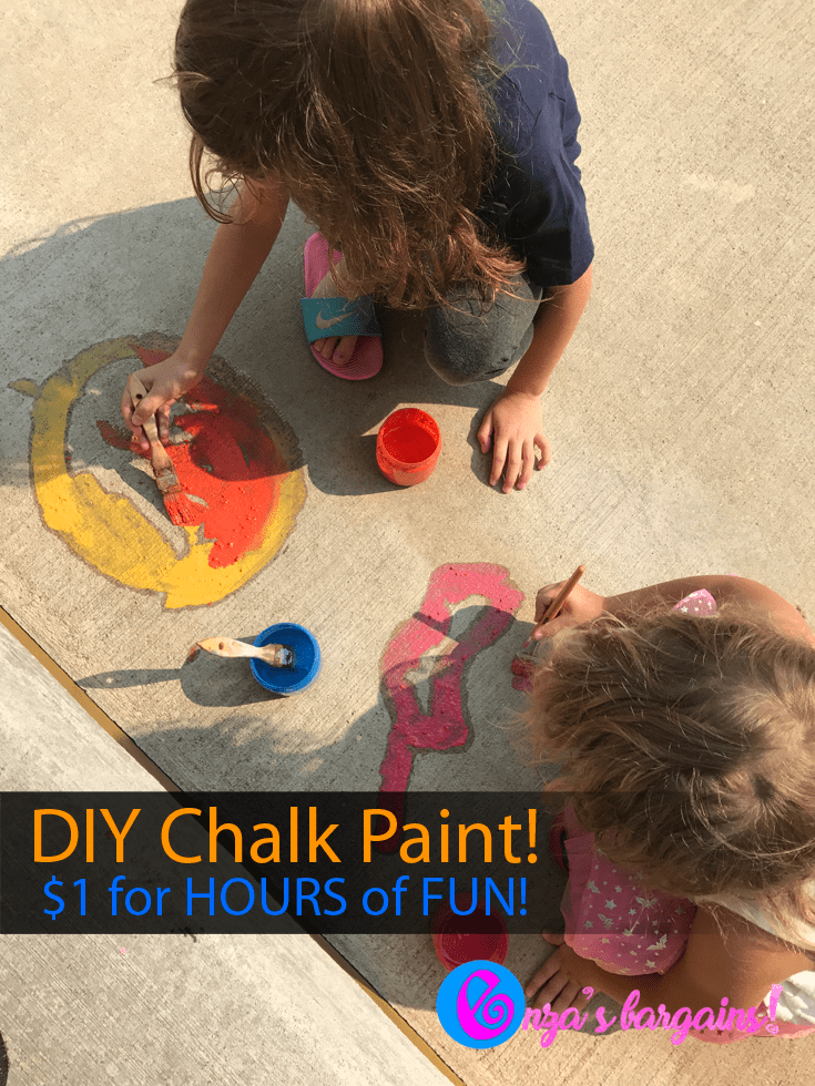 DIY Chalk Paint for Kids!