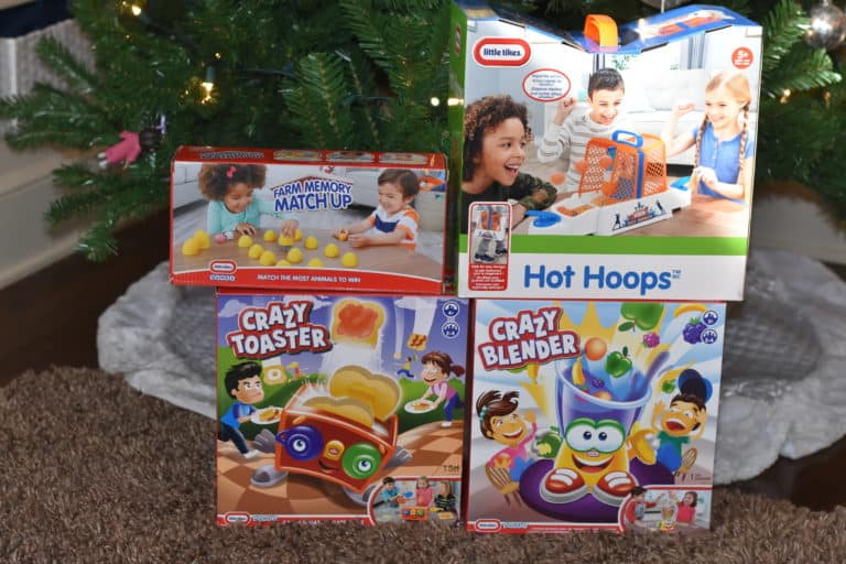 Family Game Night for Preschoolers – #EBHolidayGiftGuide