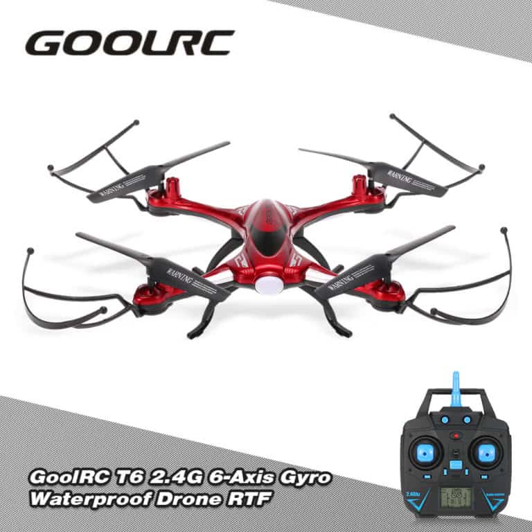 Cafago coupon code: GoolRC T6 2.4G Waterproof Drone RTF Sale – #EBHolidayGiftGuide