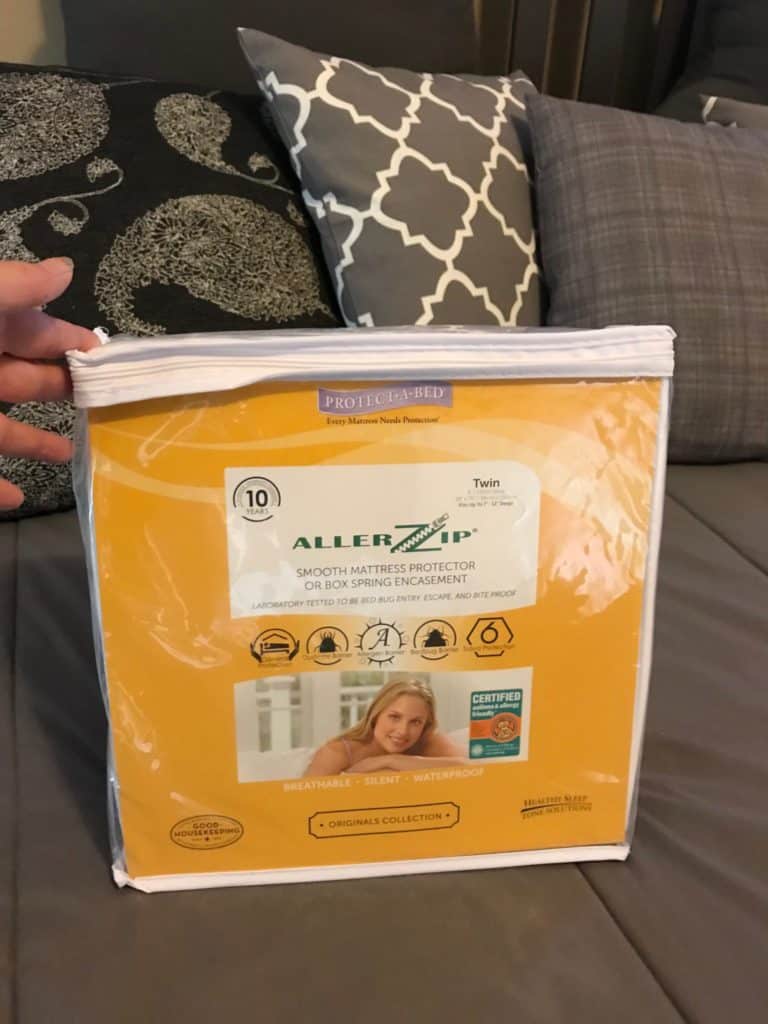 AllerZip from Protect-A-Bed Review - #EBHolidayGiftGuide