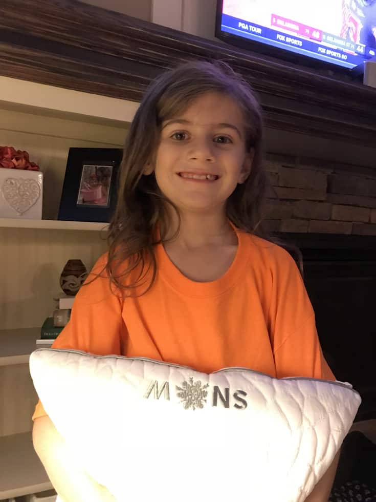 Snow Cooling Pillow Review - #EBHolidayGiftGuide