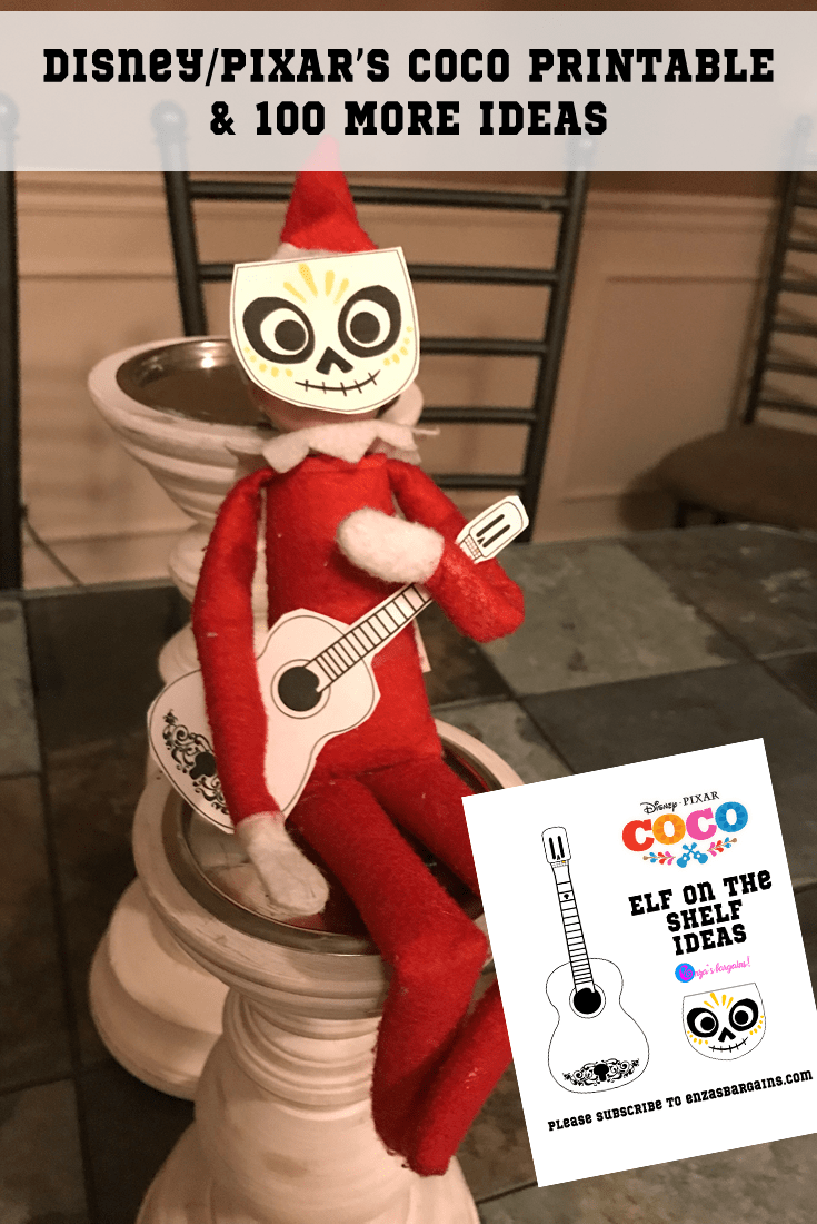 Elf on the Shelf COCO or Day of the Dead - FREE Printable