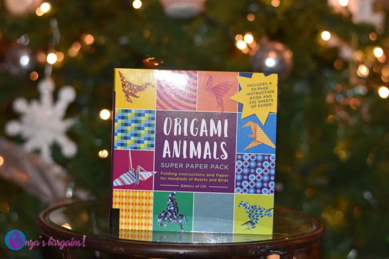 Origami Animals Super Paper Pack – #EBHolidayGiftGuide