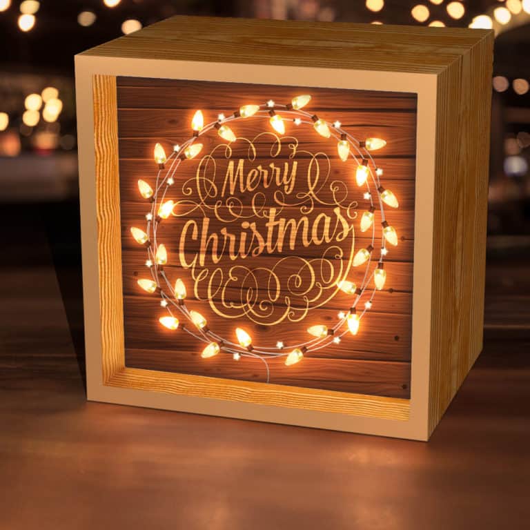 Light Box Art – #EBHolidayGiftGuide