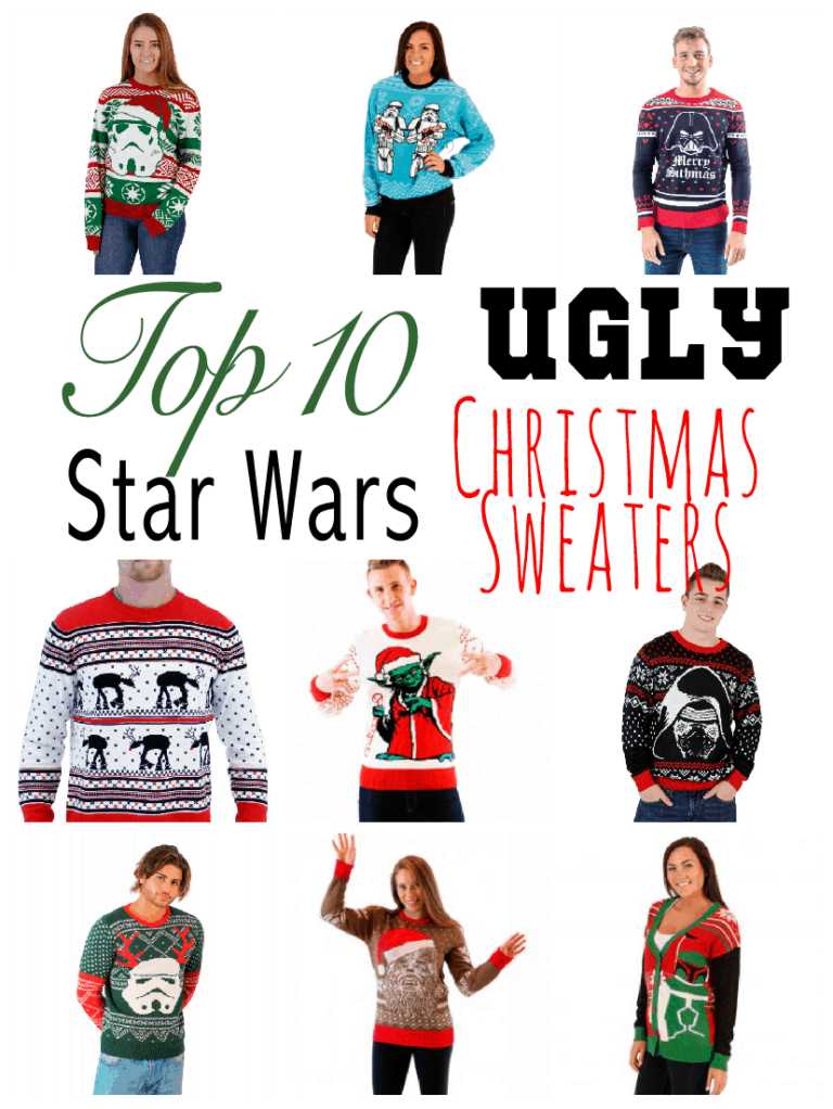 Top 10 Star Wars Ugly Christmas Sweaters 2017 – #EBHolidayGiftGuide