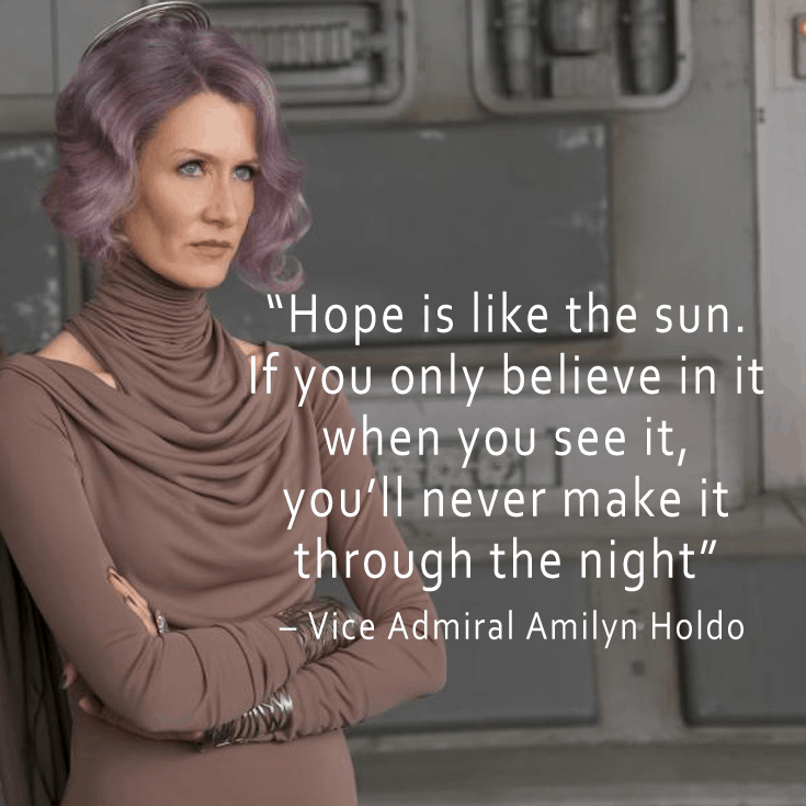 The Last Jedi Quotes - Amilyn Holdo