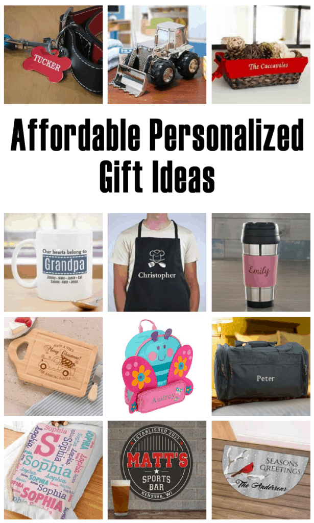 Affordable Personalized Holiday Gifts - #EBHolidayGiftGuide