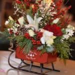 Teleflora’s Vintage Sleigh Bouquet Review - #EBHolidayGiftGuide