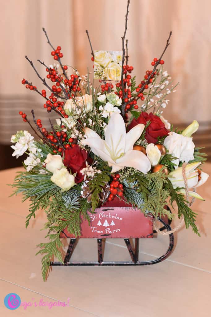 Teleflora’s Vintage Sleigh Bouquet Review - #EBHolidayGiftGuide