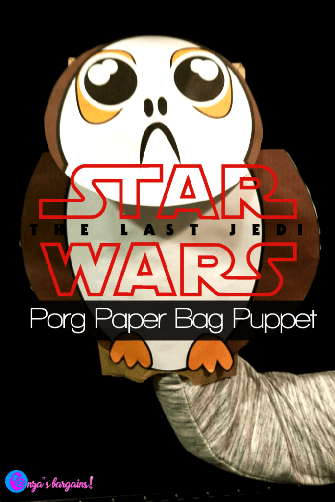 Star Wars: The Last Jedi Porgs Craft and Puppets!