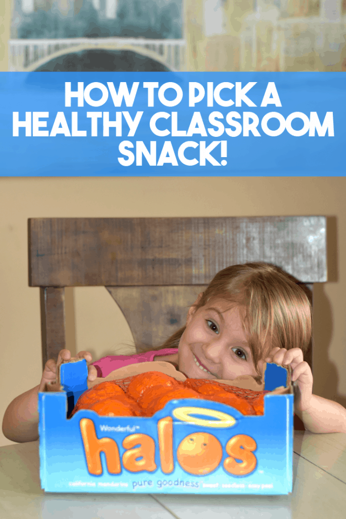 Healthy Classroom Snack Idea with Wonderful Halos