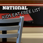 National Kids Eat Free Deals