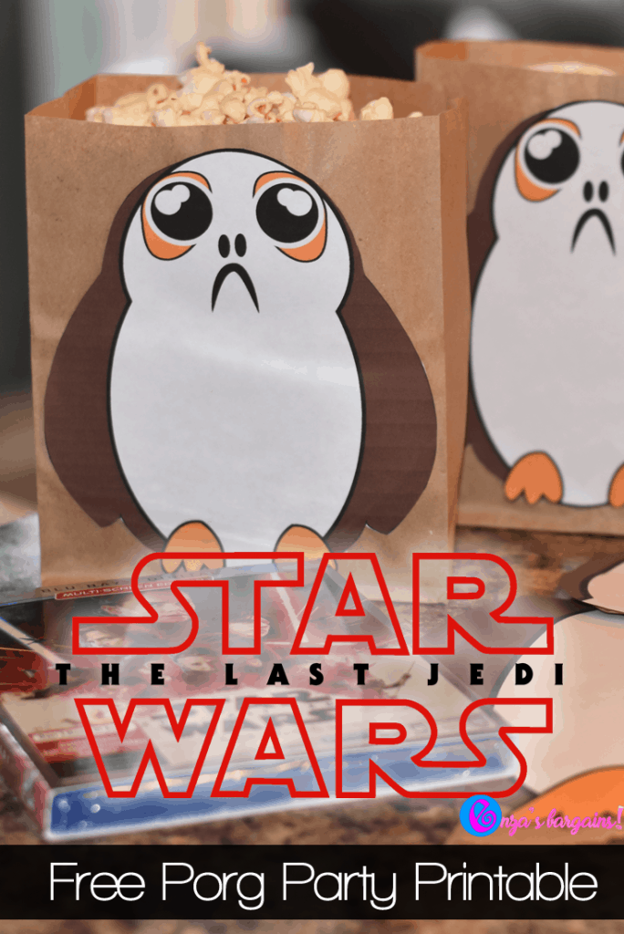 Star Wars: The Last Jedi Porgs Craft and Puppets!
