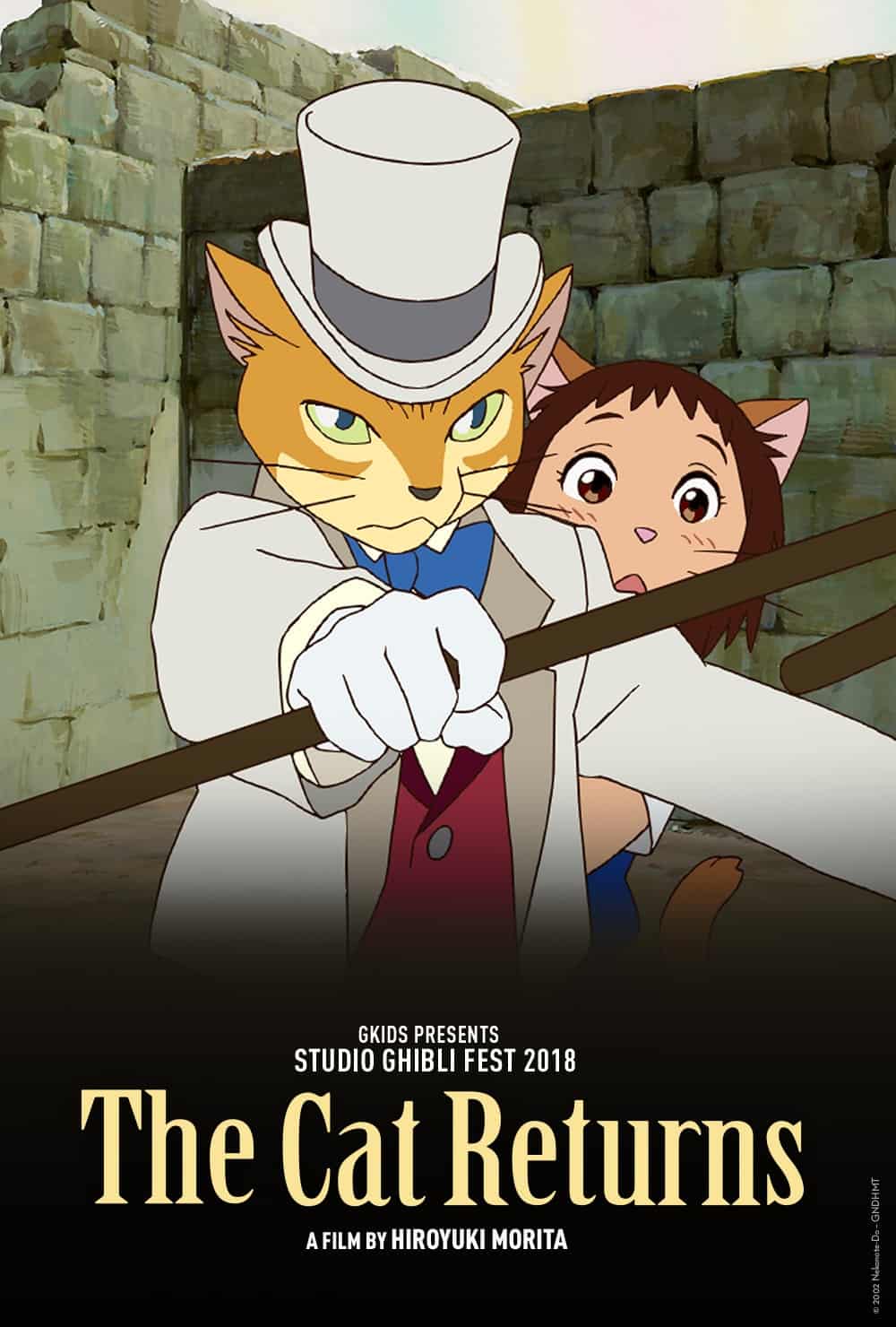 the cat returns statue