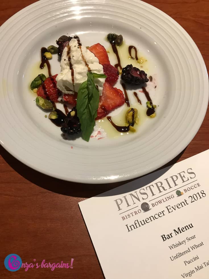 Pinstripes Menu - Spring 2018 Menu is not your MOMS food!