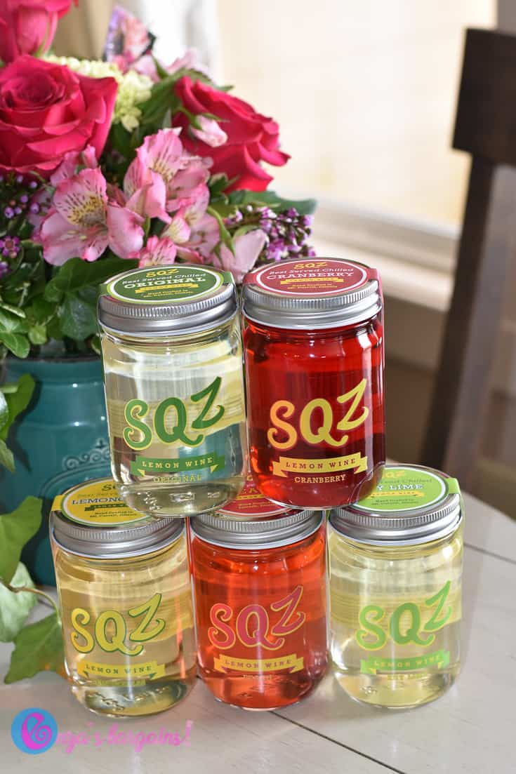 SQZ Lemon Wines