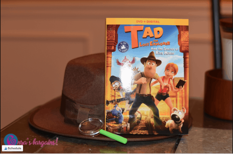 Tad the Lost Explorer Review and Activity Sheet