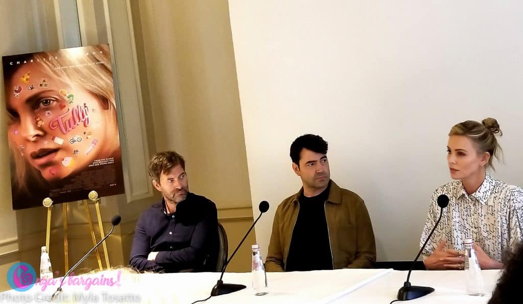 Tully Interview with Charlize Theron, Mackenzie Davis, Jason Reitman, Ron Livingston and Mark Duplass