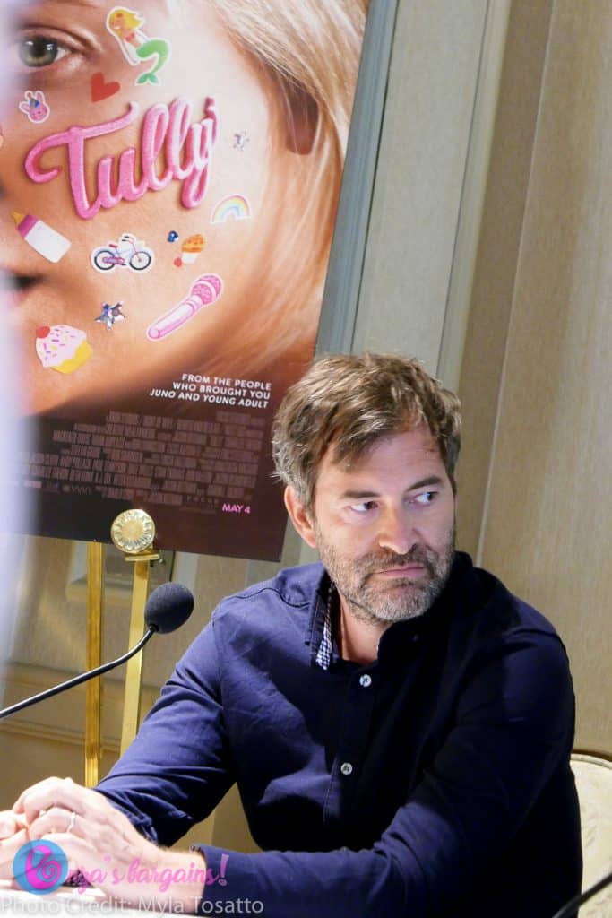 Tully Interview with Charlize Theron, Mackenzie Davis, Jason Reitman, Ron Livingston and Mark Duplass