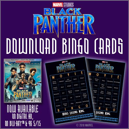 Black Panther Movie Party & DVD Giveaway!
