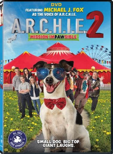 A.R.C.H.I.E. 2: Mission Impawsible DVD