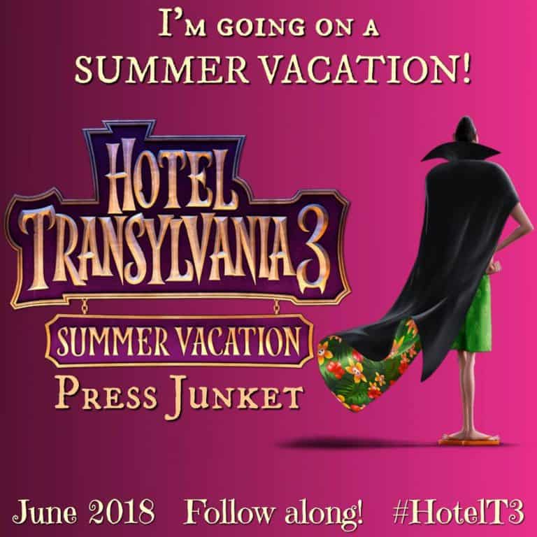 Hotel Transylvania 3: Summer Vacation PRESS Junket – I’m Attending!