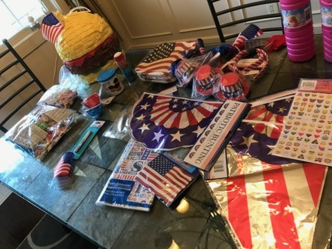 American Themed Birthday Party - Activities