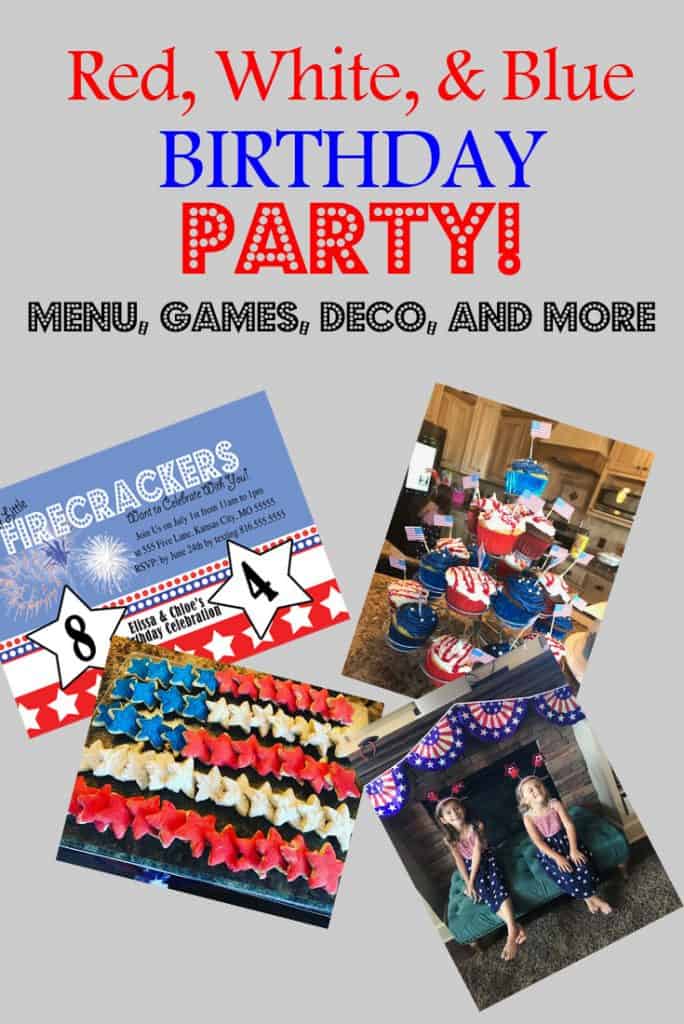 American Themed Birthday Party