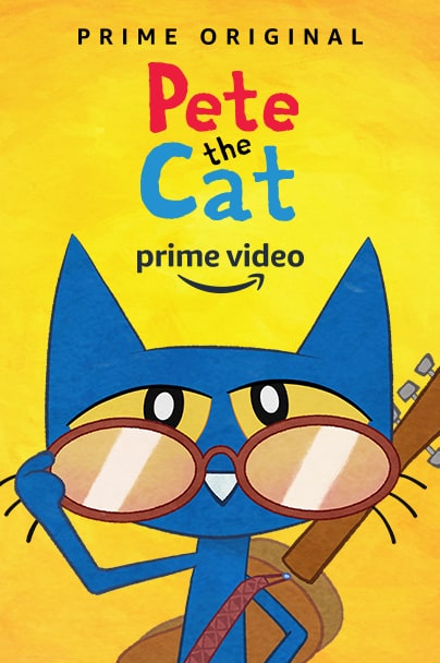 Amazon Prime's "Pete the Cat" is LIVE today & Pete the Cat Prize Pack Giveaway! (AD)