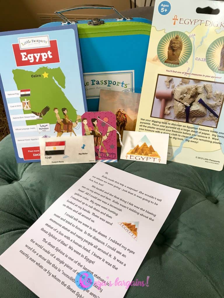 Little Passports Egypt Dig Kit and Review