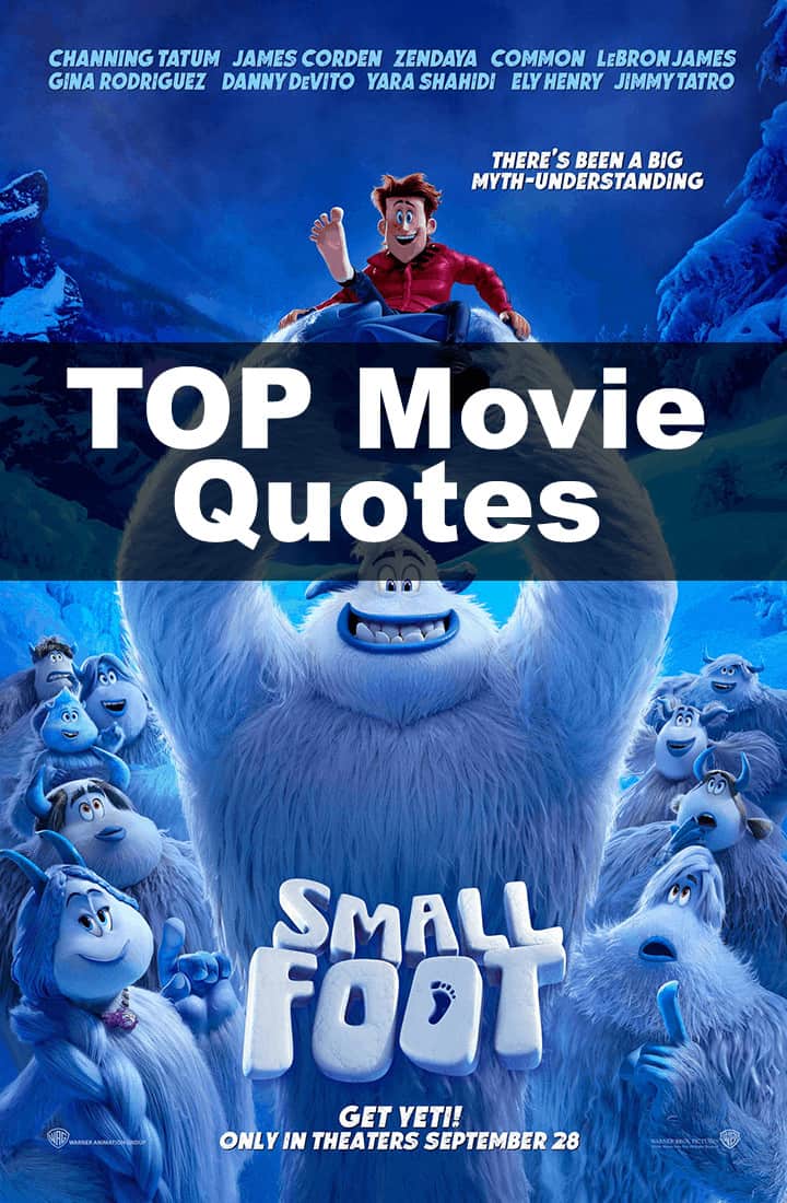 Smallfoot Quotes - Top lines from the movie! - Enza's Bargains