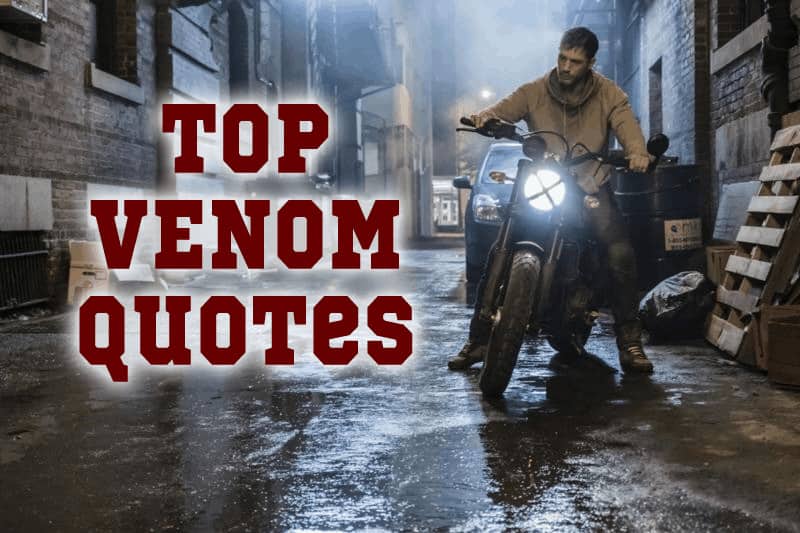 Venom Quotes - HUGE list of our FAVORITE lines from the movie!