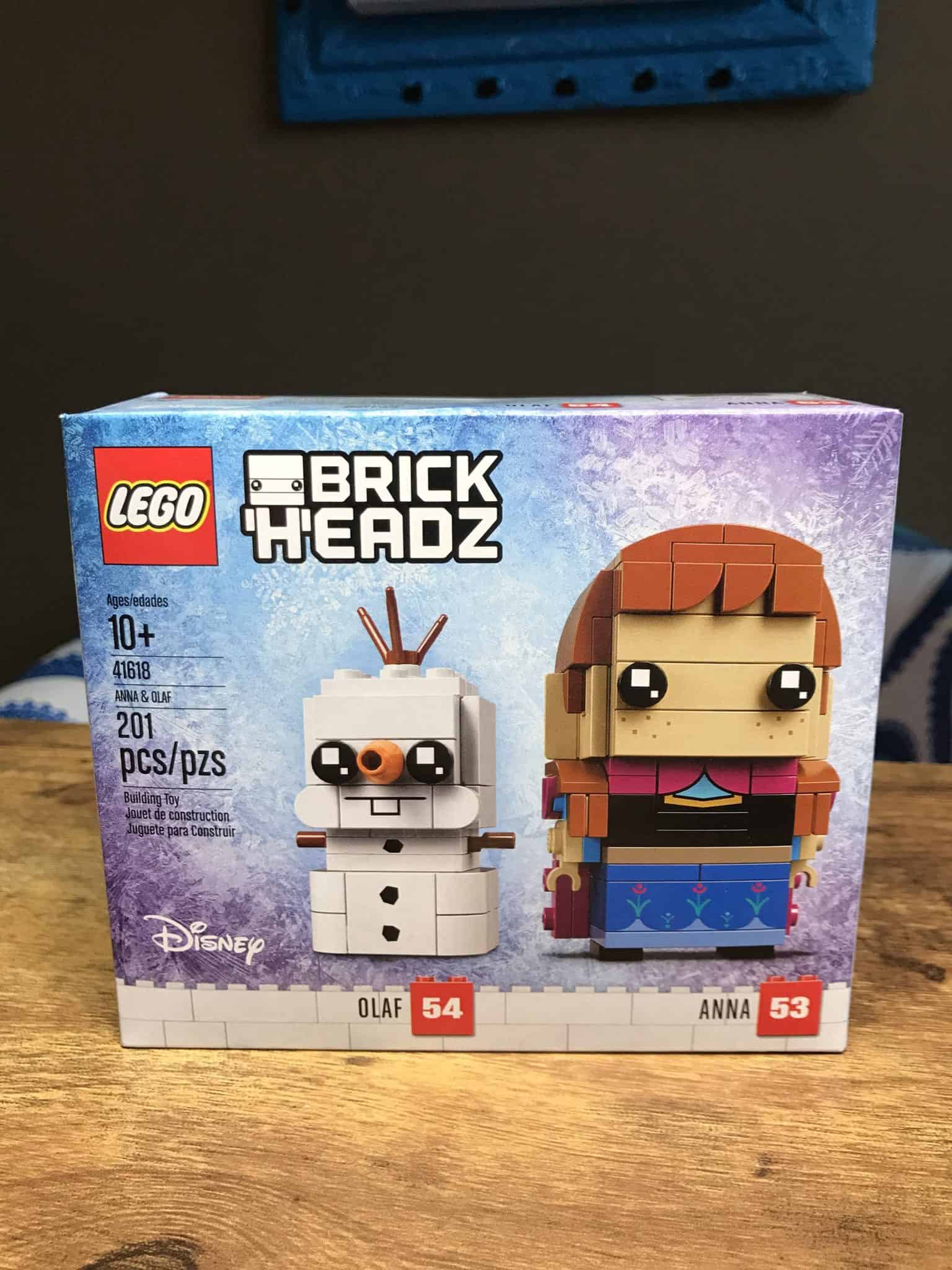 lego brickheadz anna & olaf 41618