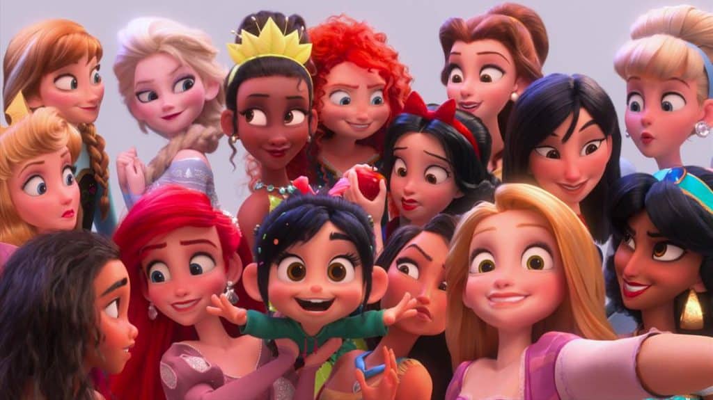 Ralph Breaks The Internet Princesses