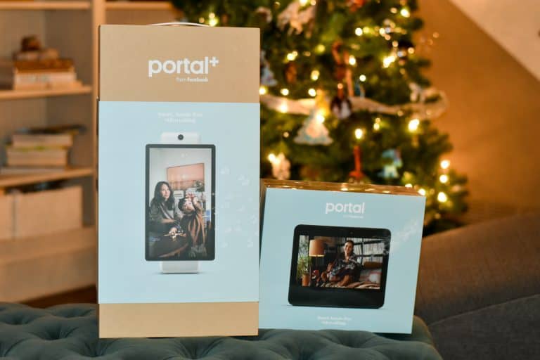 Facebook Portal and Portal Plus Review for Long Distance Families!