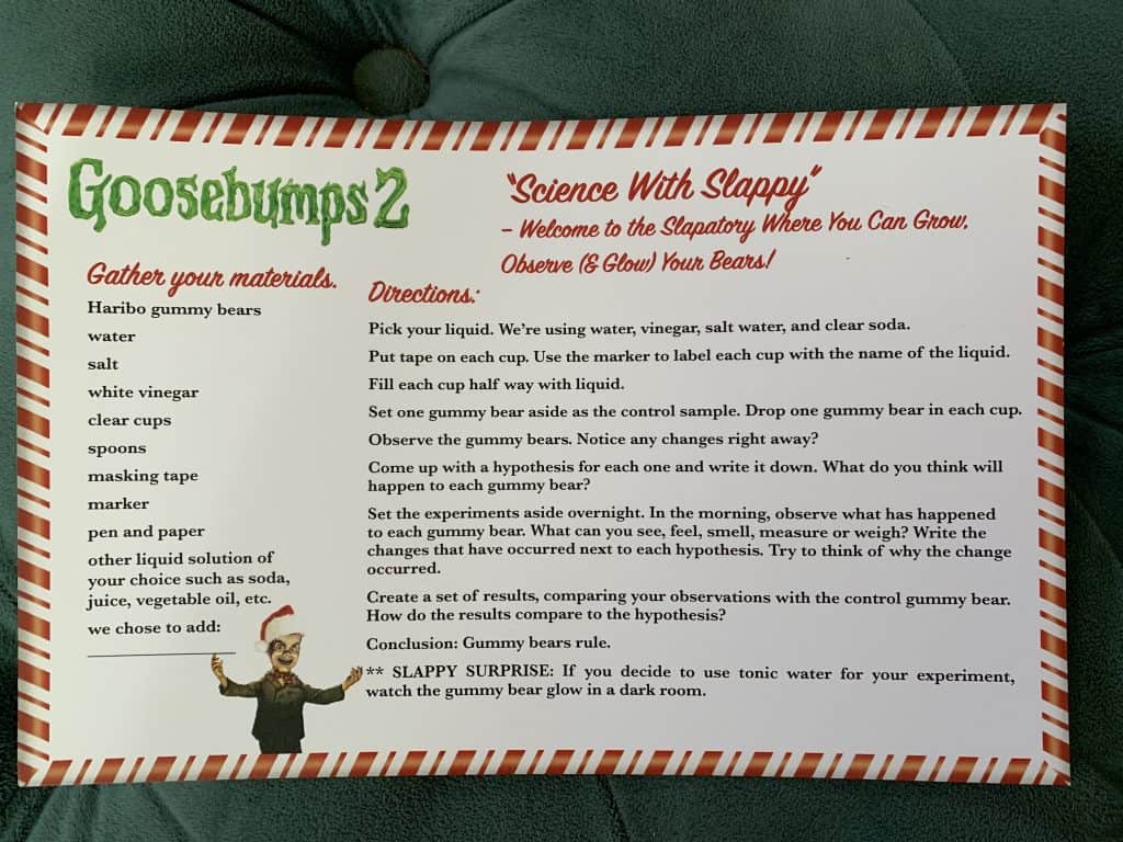 Goosebumps Party Ideas - Goosebumps 2 on DVD/Blu-ray