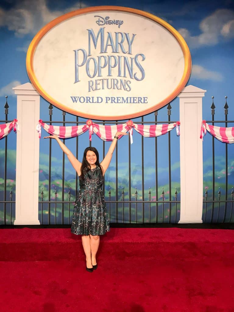 Mary Poppins Returns Event Red Carpet Premiere and After Party