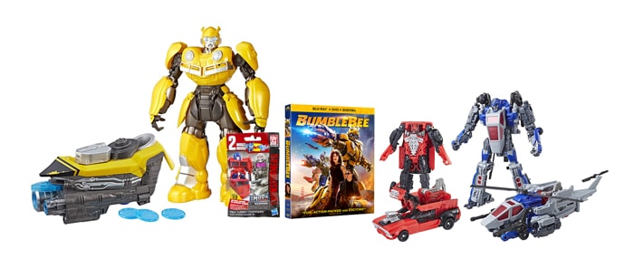 Bumblebee Family Kit with Hasbro Toys and Movie