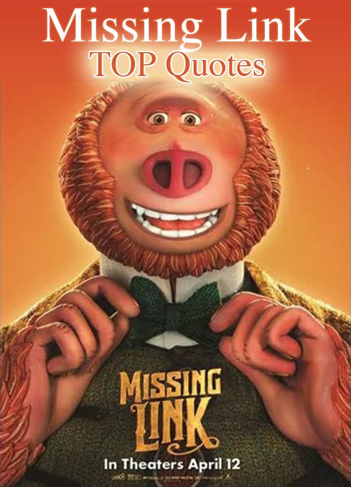 Missing Link Quotes