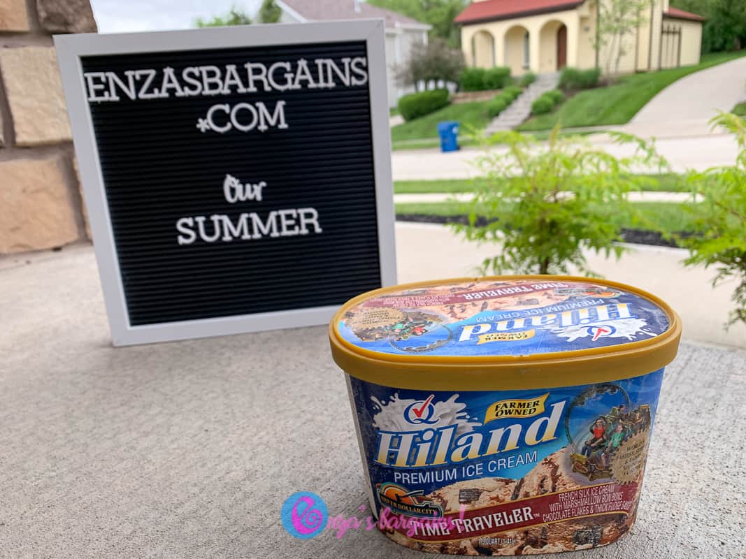 Hiland Dairy Time Traveler Ice Cream - Summer Snack Ideas