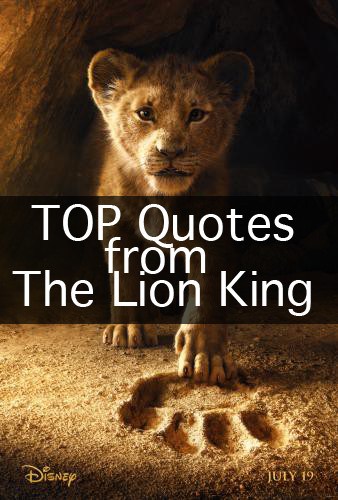 2019 The Lion King Quotes Enza S Bargains