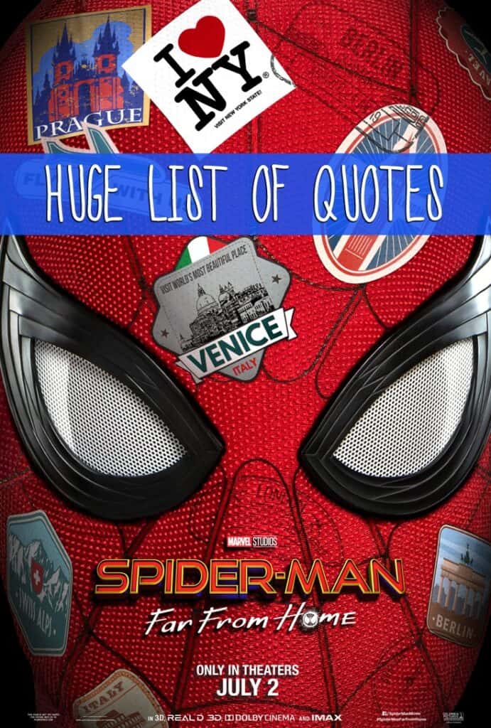 Spider-Man: Far From Home Quotes