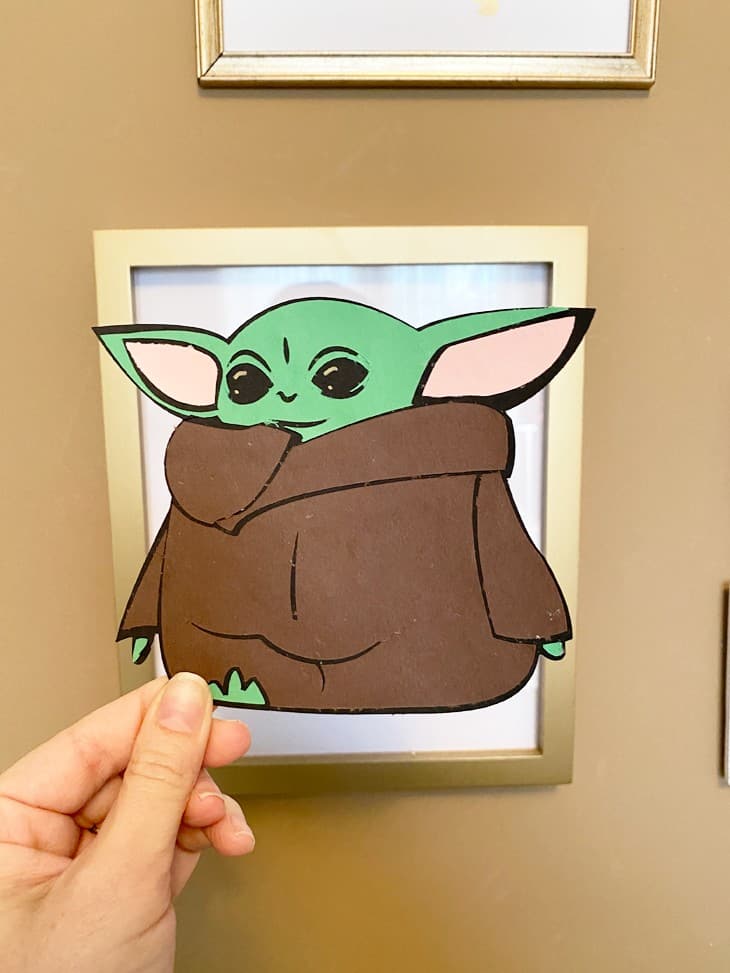 Download Baby Yoda SVG for Cricut - Create your own Baby Yoda products!