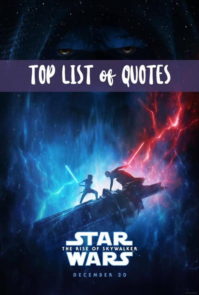 Star Wars: The Rise of Skywalker Quotes