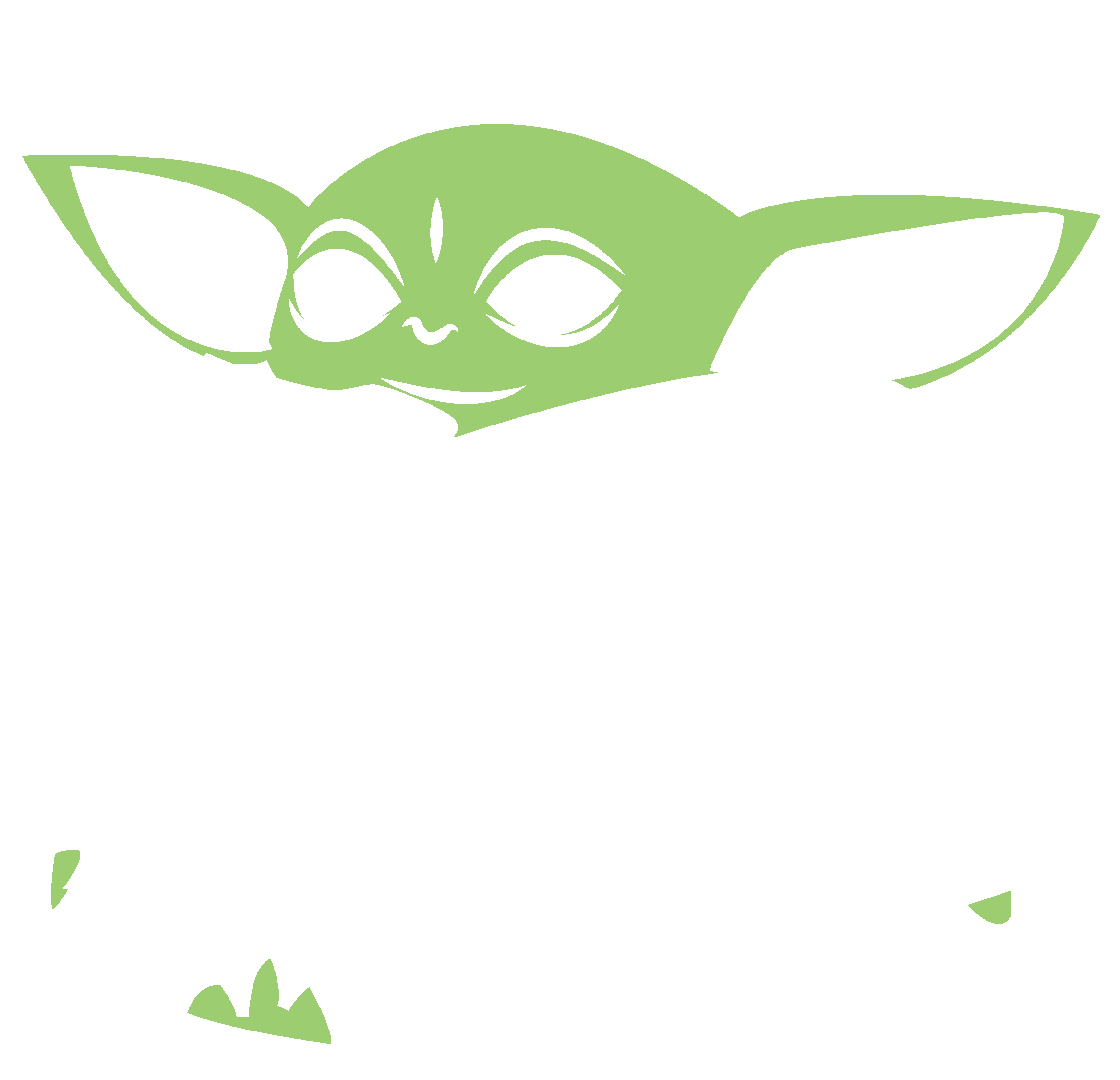 Download Baby Yoda SVG for Cricut - Create your own Baby Yoda products!