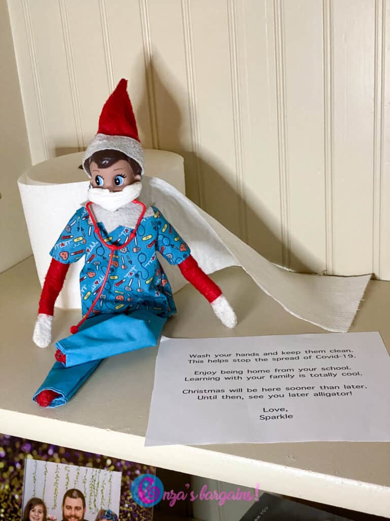 Corona Virus - Elf on the Shelf